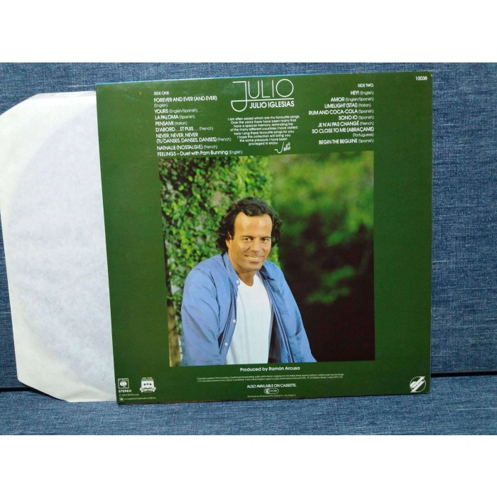 JULIO IGLESIAS LP ALBUM