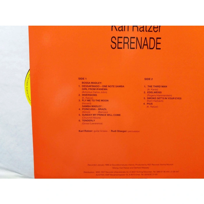 KARL RATZER SERENADE
