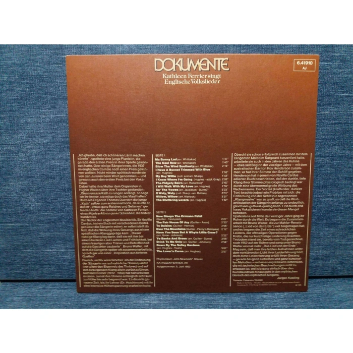 KATHLEEN FERRIER SINGT