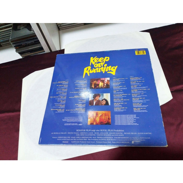 KEEP ON RUNNING FILM SOUNDTRACK    2 LP