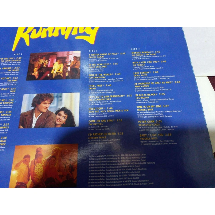 KEEP ON RUNNING FILM SOUNDTRACK    2 LP