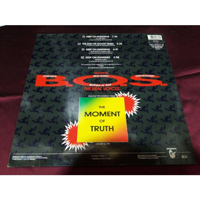 KEEP ON RUNNING ORIGINAL REAL VOICES MILLI VANILLI