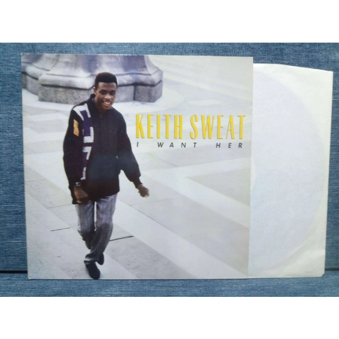 KEITH SWEAT I WANT HER MAXI LP
