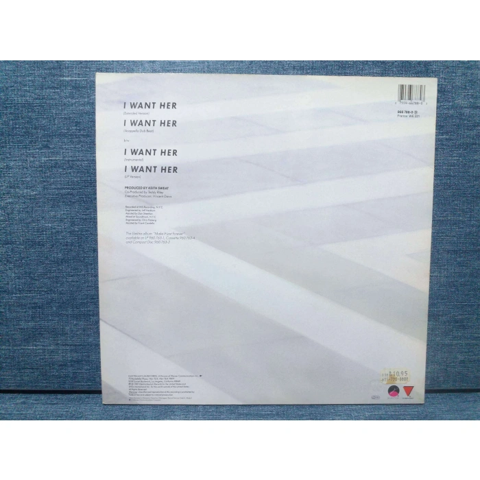 KEITH SWEAT I WANT HER MAXI LP