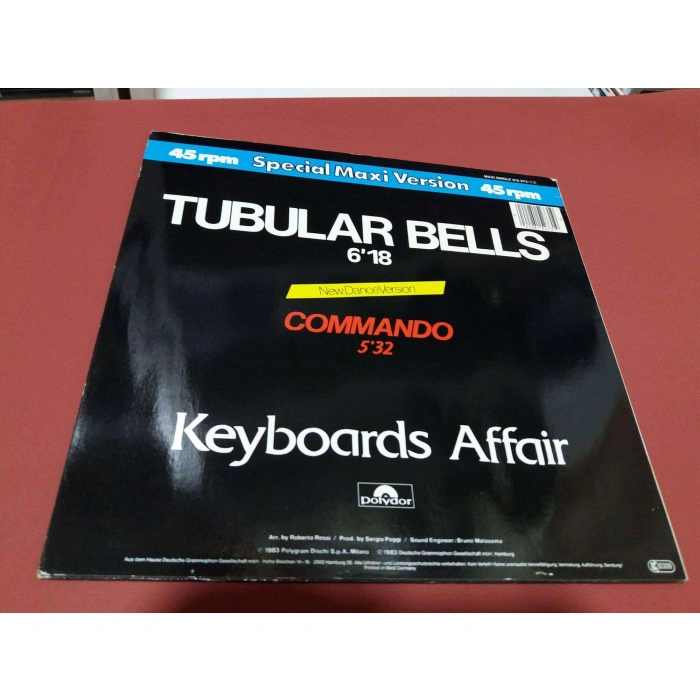 KEYBOARDS AFFAIR TUBULAR BELLS MAXI LP