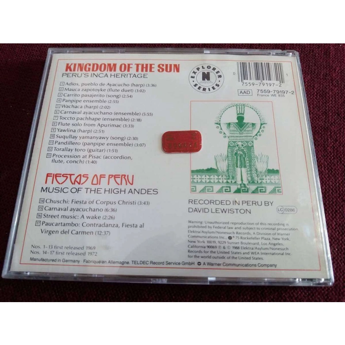 KINGDOM OF THE SUN FIESTAS OF PERU