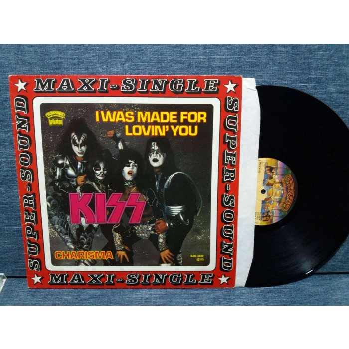 KISS I WAS MADE FOR LOVIN YOU MAXI LP