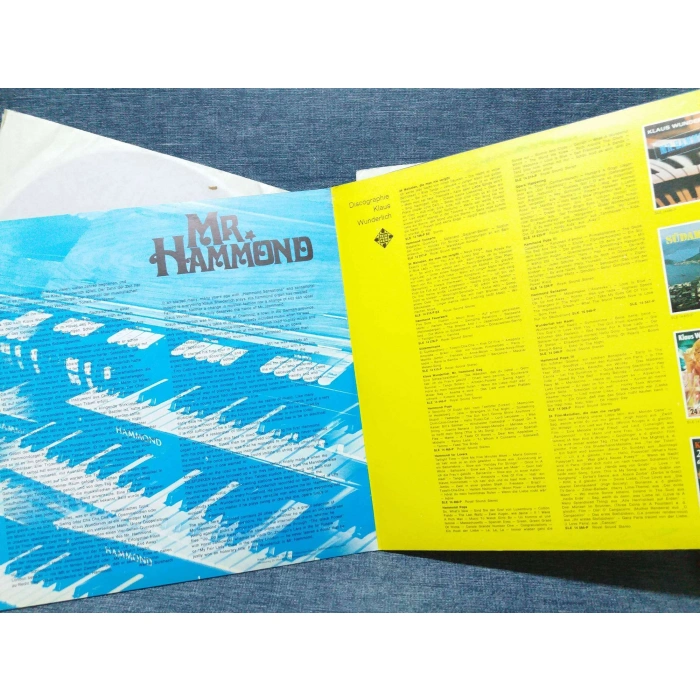 KLAUS WUNDERLICH MR HAMMOND    2 LP