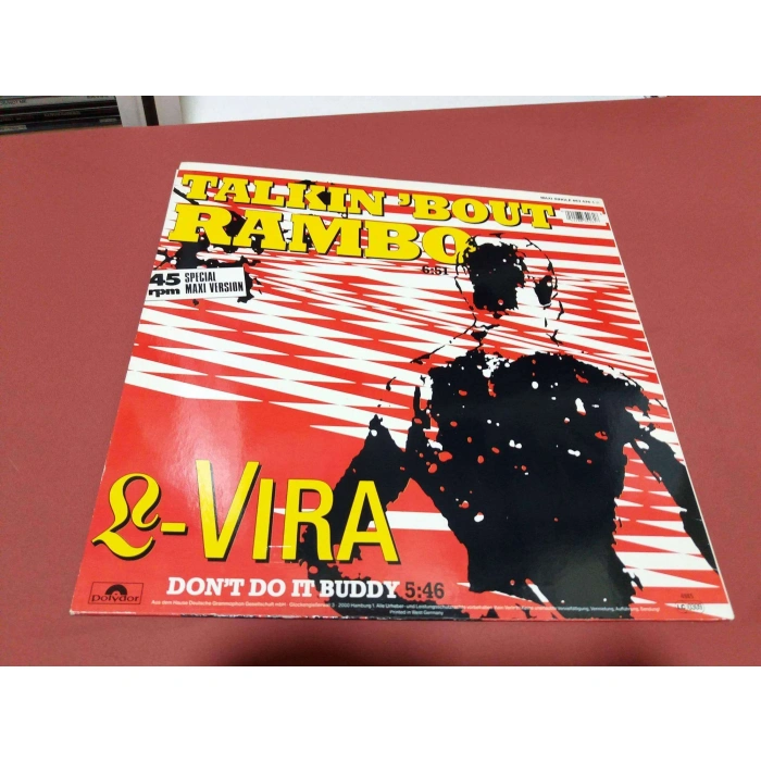 L-VIRA TALKIN BOUT RAMBO  MAXI LP