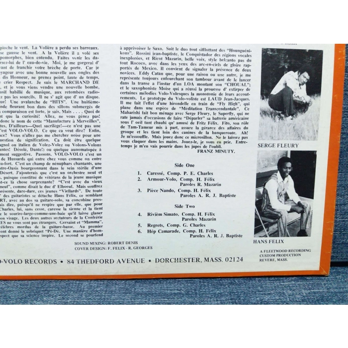 LE GROUPE VOLO VOLO DE BOSTON