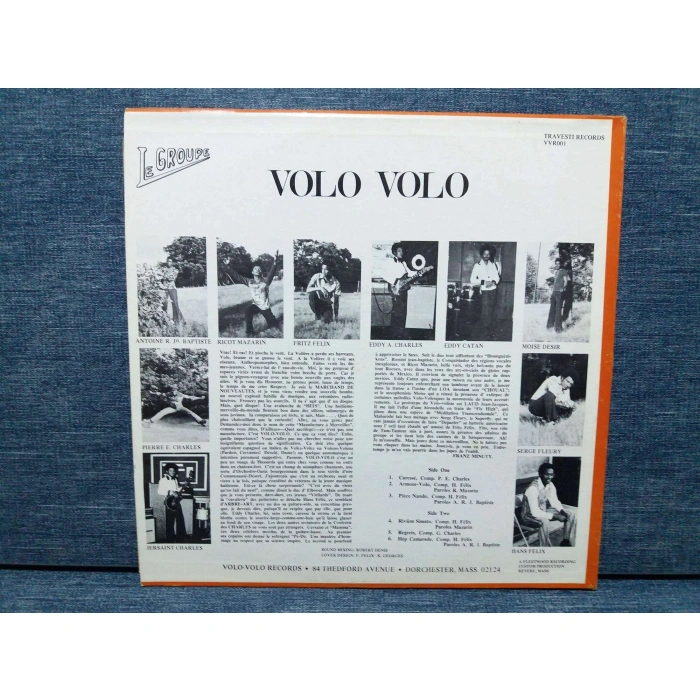 LE GROUPE VOLO VOLO DE BOSTON