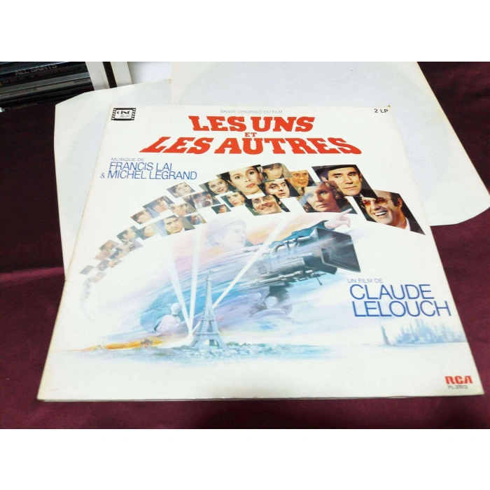 LES UNS ET LES AUTRES FRANCIS LAI M LEGRAND    2 LP