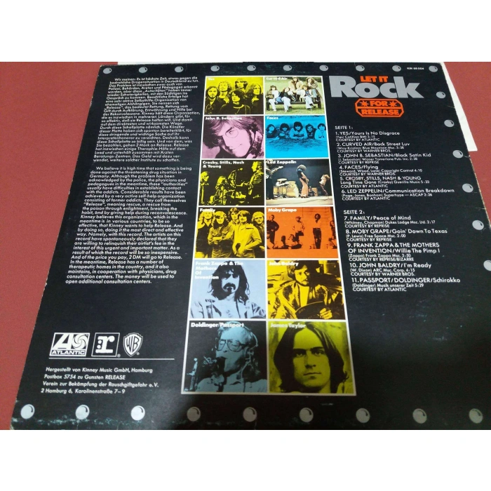 LET IT ROCK FOR RELEASE