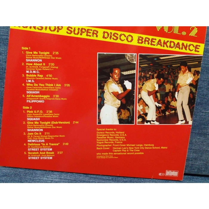 LETS BREAK VOL.2 NONSTOP DISCO   ( KIRMIZI LP )