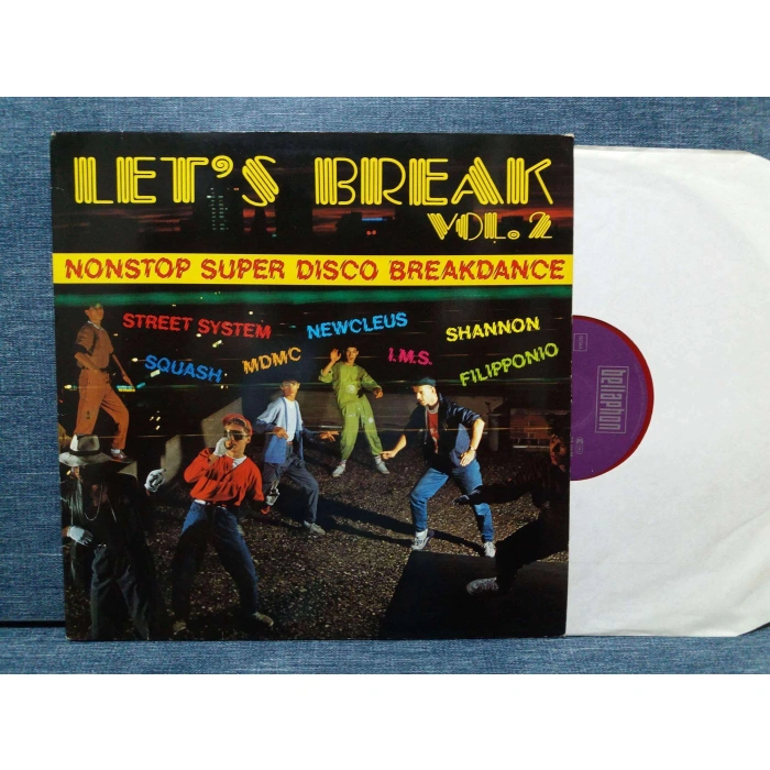 LETS BREAK VOL.2 NONSTOP DISCO   ( KIRMIZI LP )