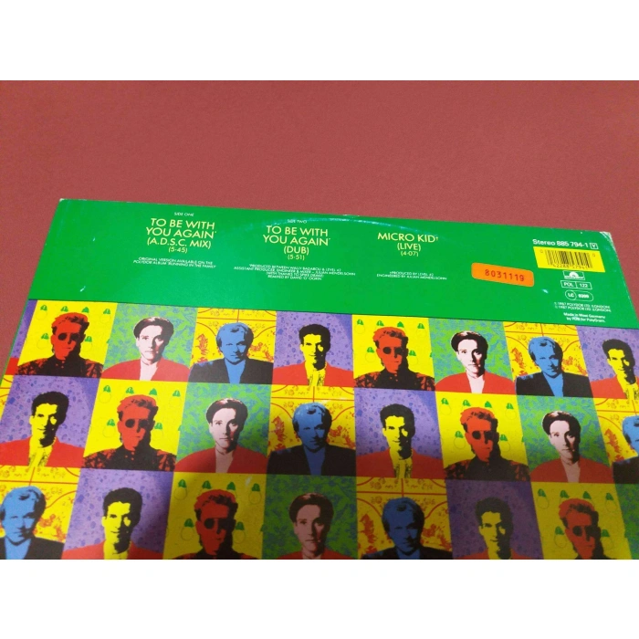 LEVEL 42 TO BE WITH YOU AGAIN MAXI LP