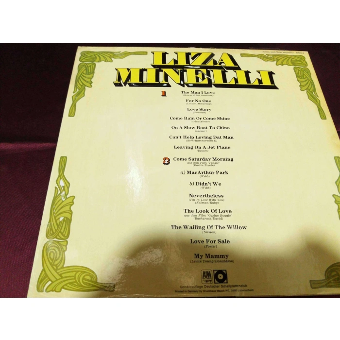 LISA MINELLI LP ALBUM