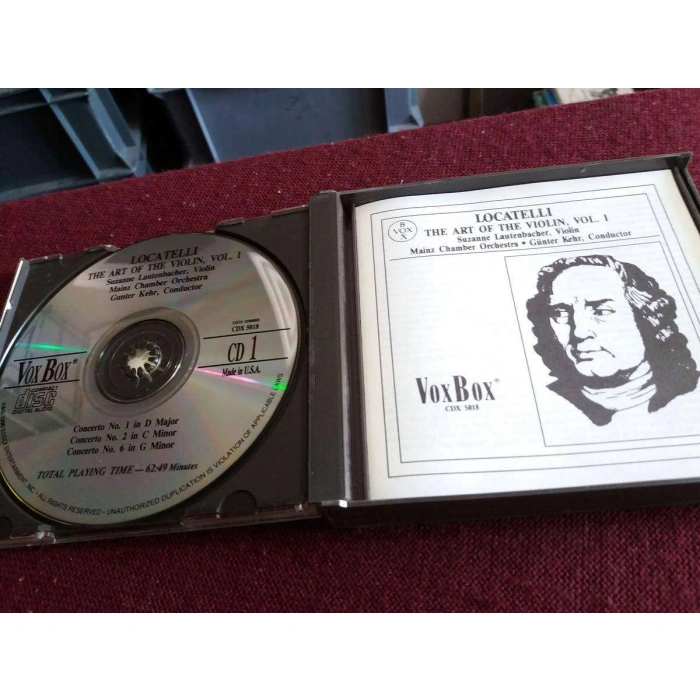 LOCATELLI ART OF THE VIOLIN 2 CD