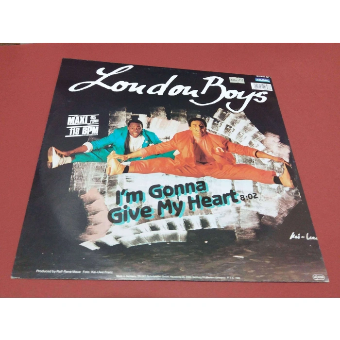 LONDON BOYS IM GONNA GIVE MY HEART MAXI LP
