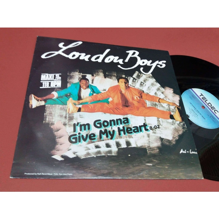 LONDON BOYS IM GONNA GIVE MY HEART MAXI LP