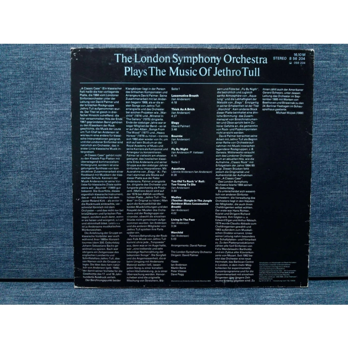 LONDON SYMPHONY PLAYS JETHRO TULL IAN ANDERSON