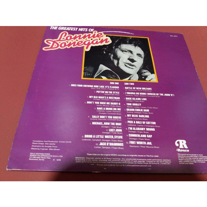 LONNIE DONEGAN 20 HIT TRACK