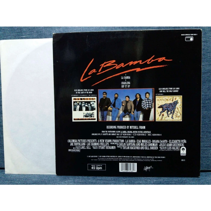 LOS LOBOS LA BAMBA  MAXI LP