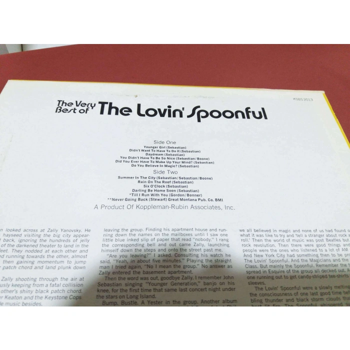 LOVIN SPOONFUL BEST OF