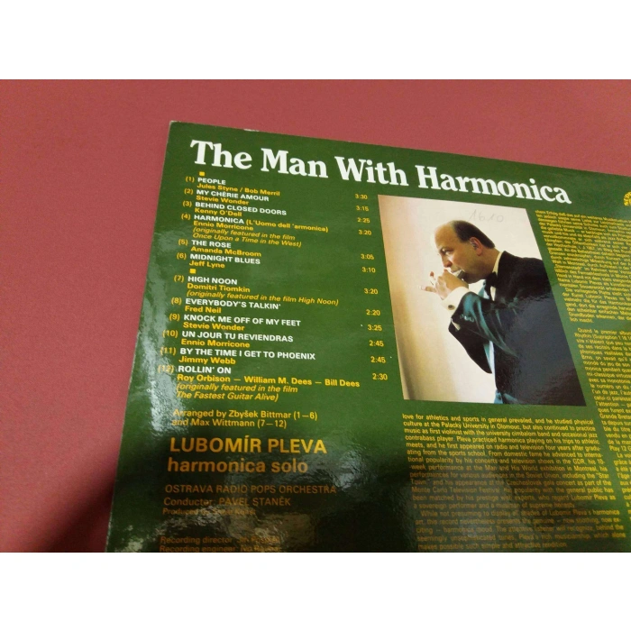 LUBOMIR PLEVA THE MAN WITH HARMONICA