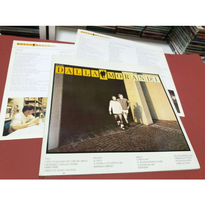 LUCIO DALLA GIANNI MORANDI   2 LP