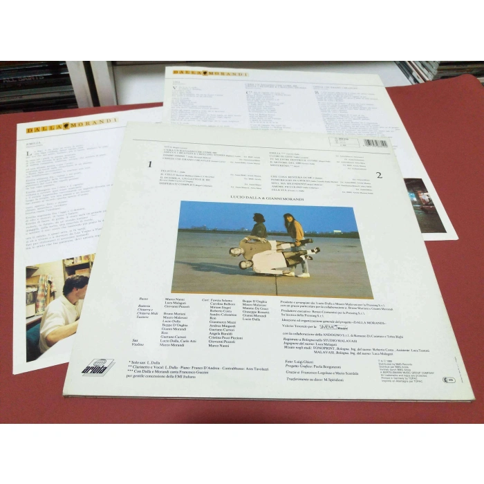 LUCIO DALLA GIANNI MORANDI   2 LP