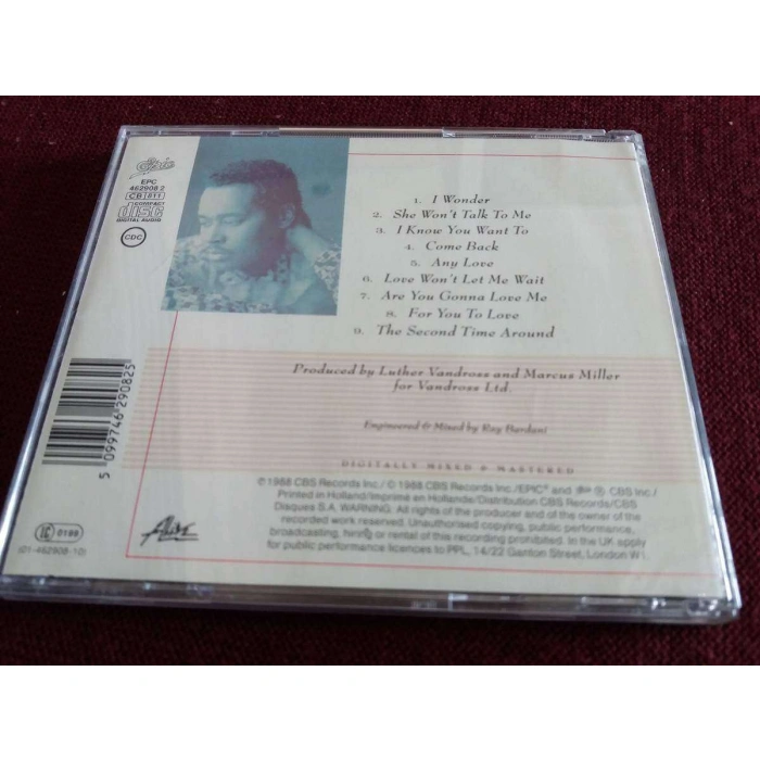 LUTHER VANDROSS ANY LOVE