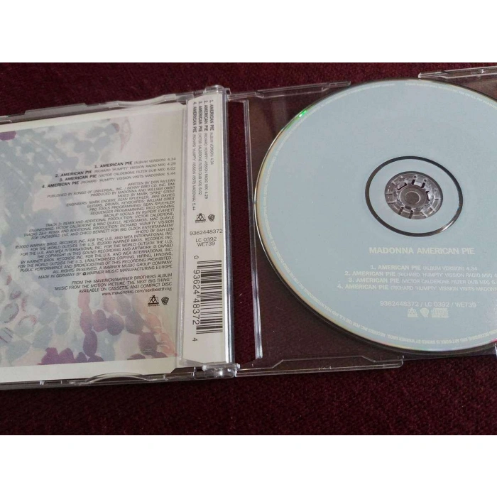 MADONNA AMERICAN PIE MAXI CD