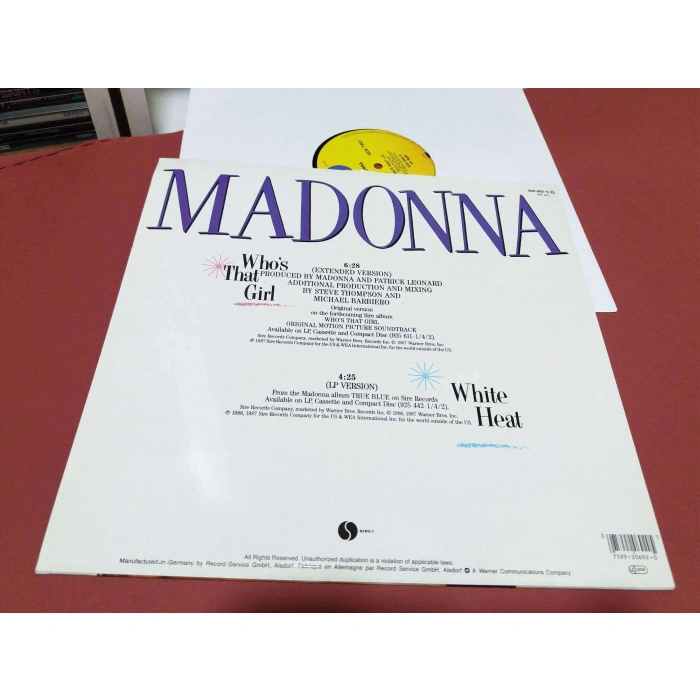 MADONNA WHOS THAT GIRL MAXI LP