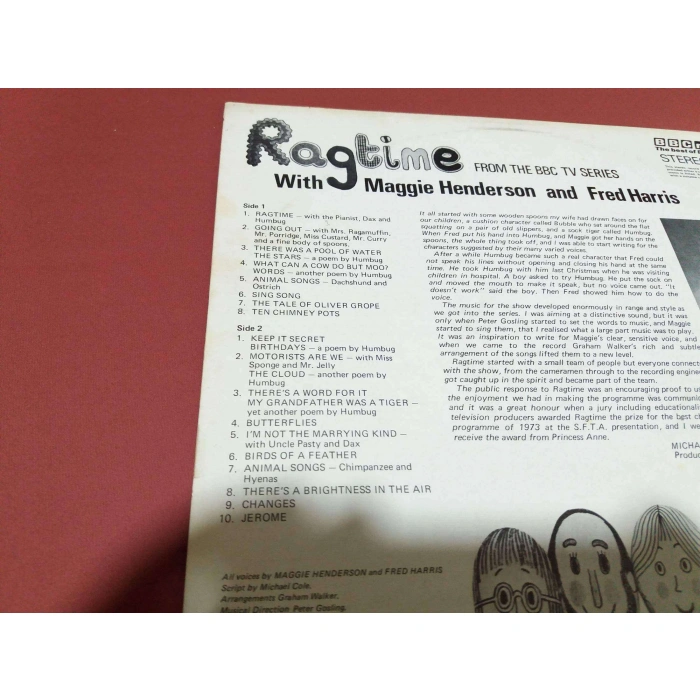 MAGGIE HENDERSON FRED HARRIS RAGTIME