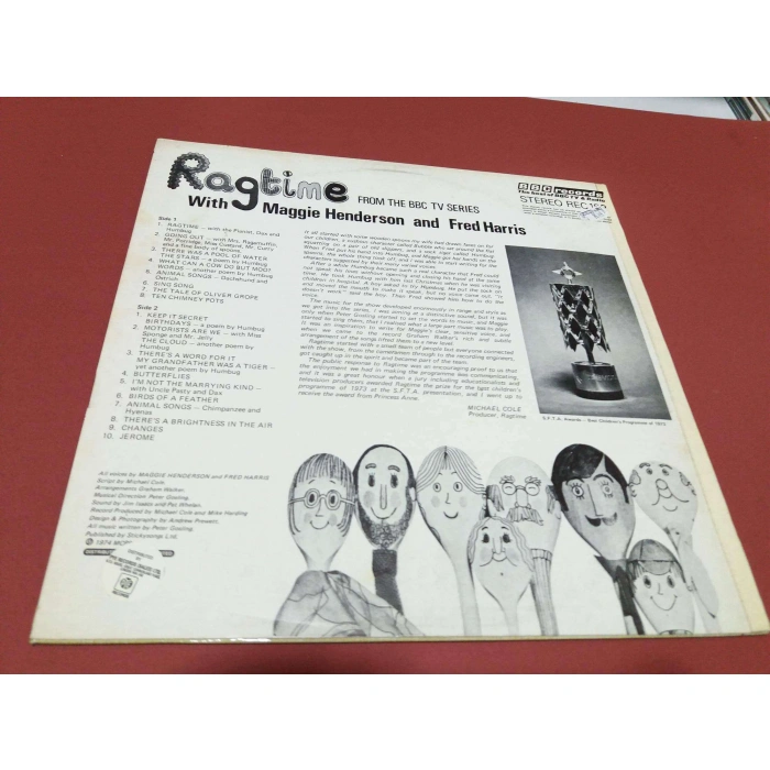 MAGGIE HENDERSON FRED HARRIS RAGTIME