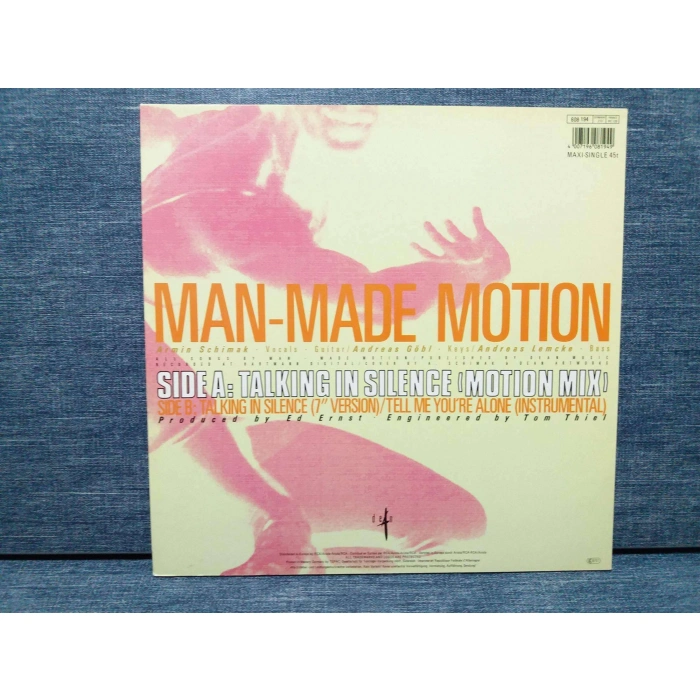MAN MADE MOTION TALKING IN SILENCE MAXI LP