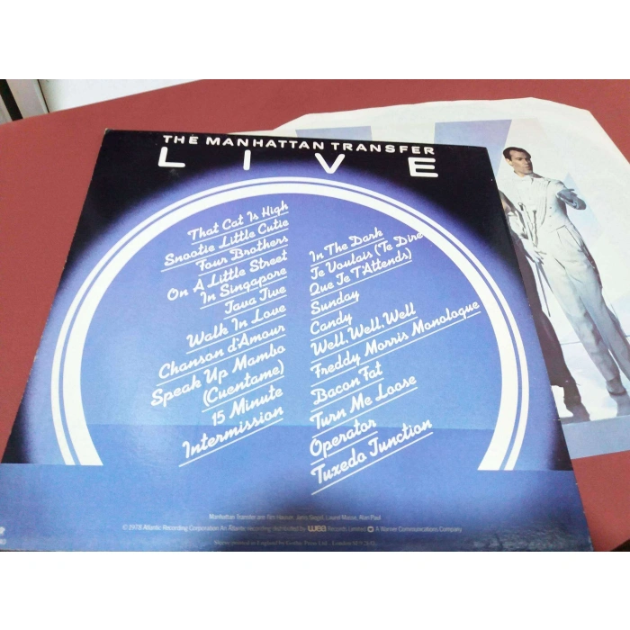 MANHATTAN TRANSFER LIVE