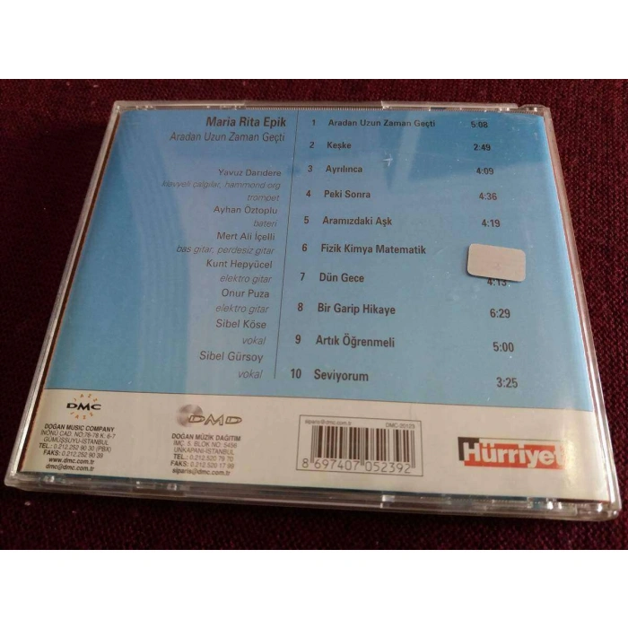 MARIA RITA EPIK ARADAN UZUN ZAMAN GEÇTİ