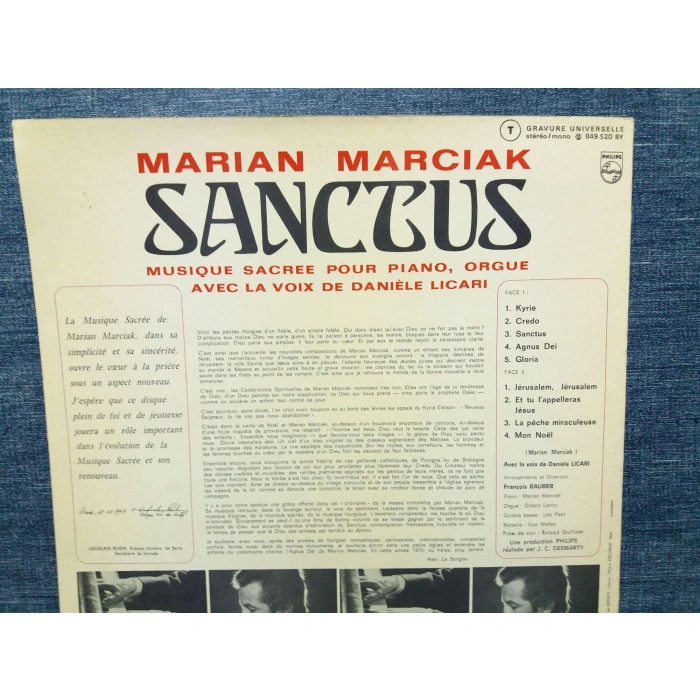 MARIAN MARCIAK SANCTUS