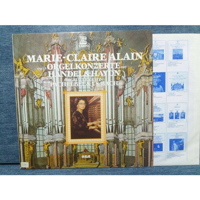 MARIE CLAIRE ALAIN ORGEL HANDEL HAYDN BACH