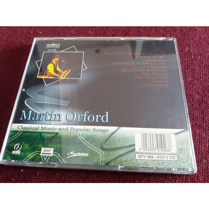 MARTIN ORFORD POPULAR SONGS