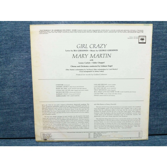 MARY MARTIN GIRL CRAZY GERSHWIN
