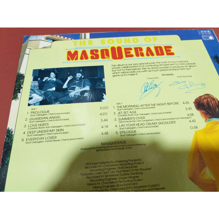 MASQUERADE  THE SOUND OF MASQUERADE