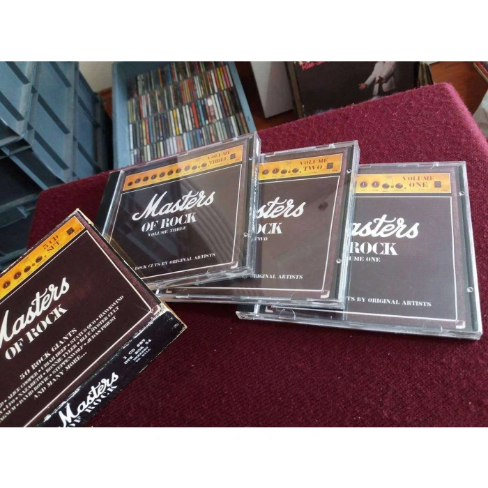 MASTERS OF ROCK MUSIC 3 CD BOX ALBUM