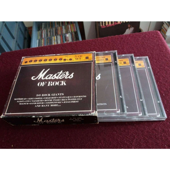 MASTERS OF ROCK MUSIC 3 CD BOX ALBUM