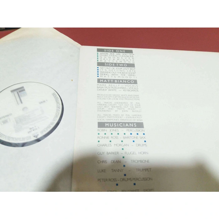 MATT BIANCO WHOSE SIDE ARE YOU ON