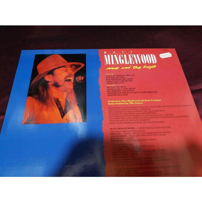 MATT MINGLEWOOD ME AND THE BOYS