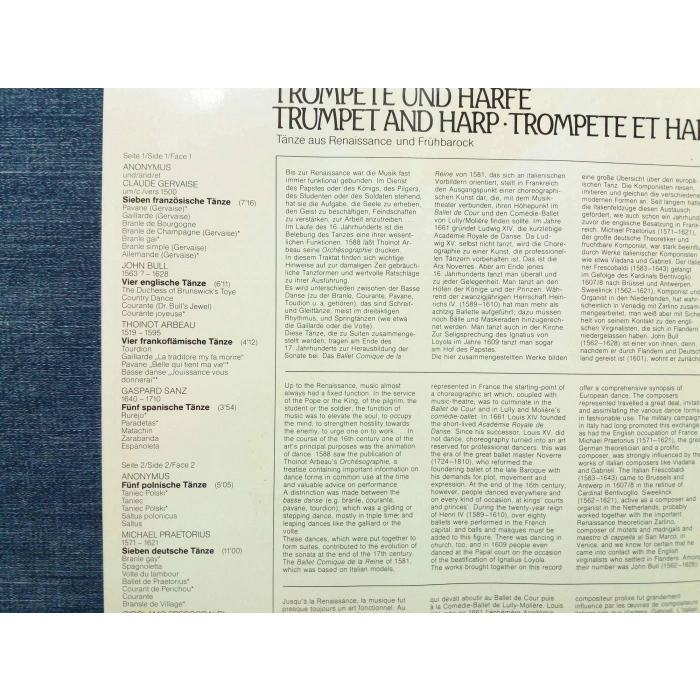 MAURICE ANDRE JOELLE BERNARD TROMPETE HARFE