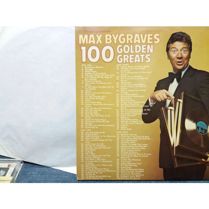 MAX BYGRAVES 100 GOLDEN GREATS   2 LP